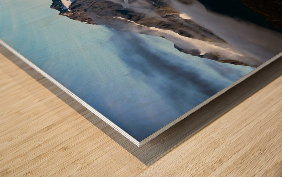 Mount bulky Alaska Wood print