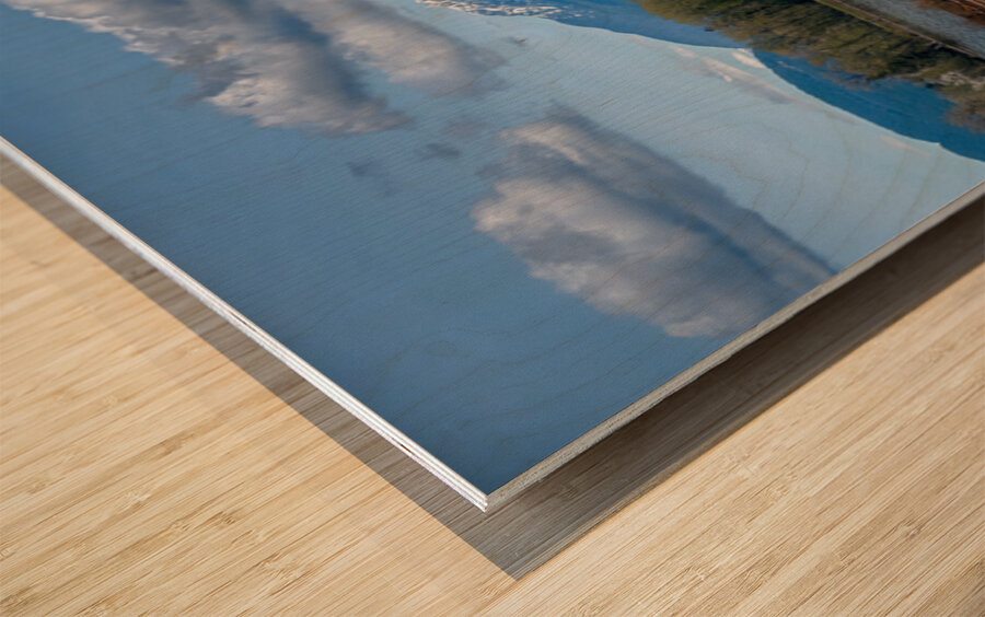 Golden Ears Mountain British Columbia Wood print