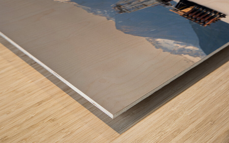 Porteau Cove Pier British Columbia Canada Wood print