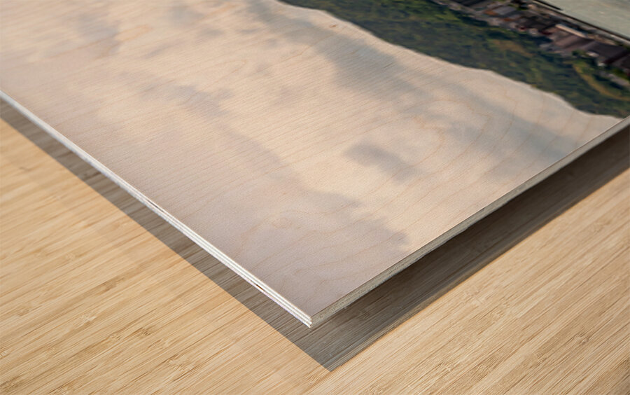 The kanmon straights Impression sur bois