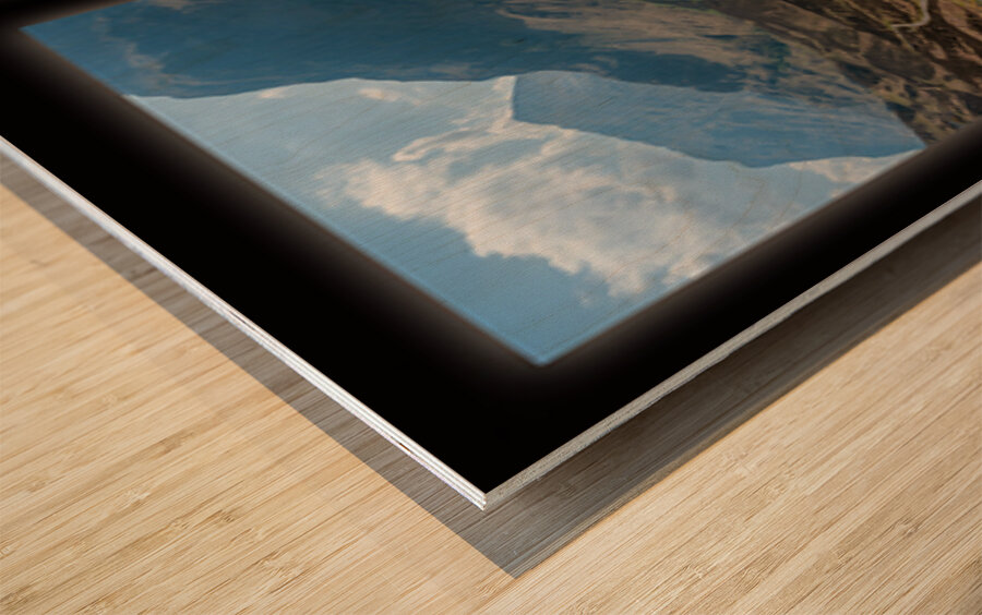 triptych image of scotland Wood print