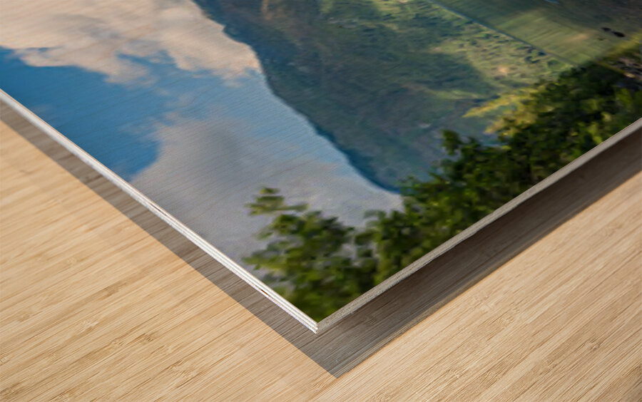 Chilliwack Lake British Columbia pano  Impression sur bois