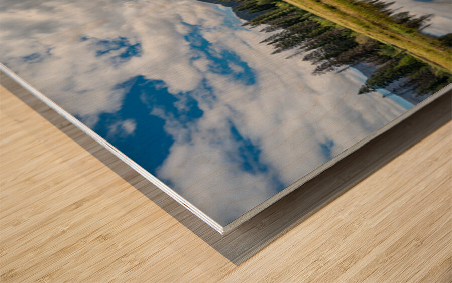 Beaver Pond E.C Manning Provincial Park British Columbia Wood print