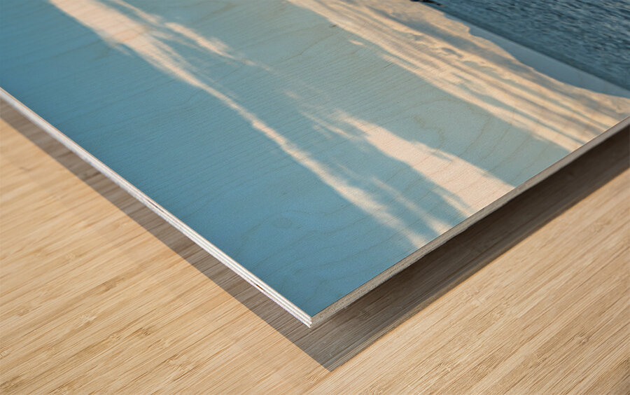 White Rock British Columbia Pier Impression sur bois