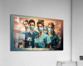 Team Sampsons Nurses Acrylic Print