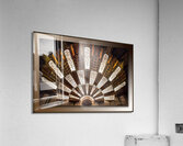 Stained Glass Burst of Deco Impression acrylique