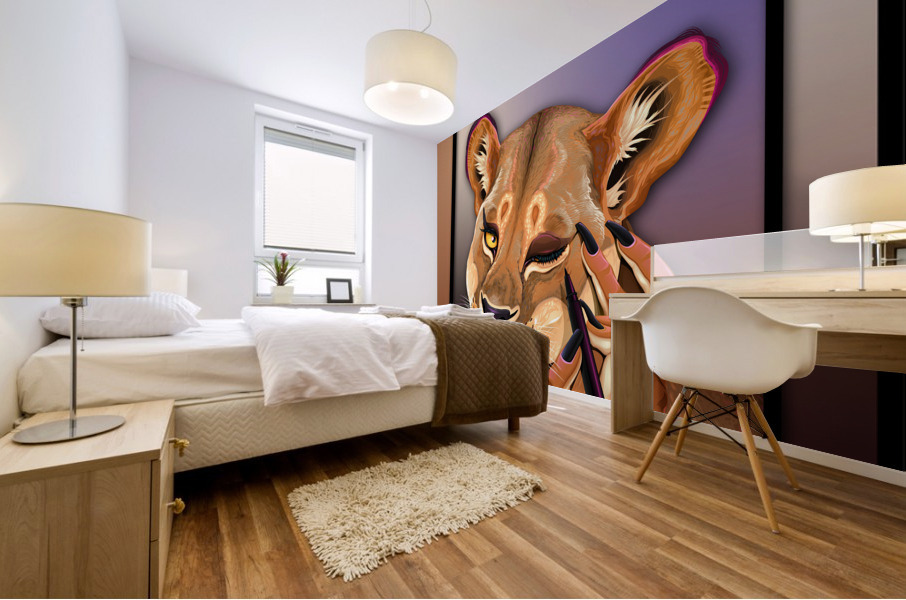 Tigeressness Mural print