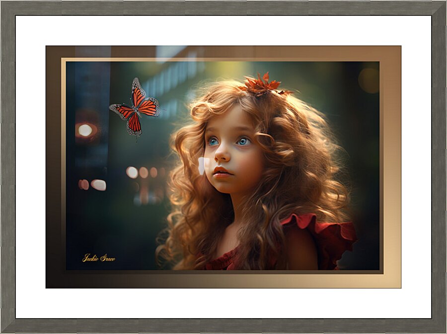 In The Eyes of a Child  1 Picture Frame print