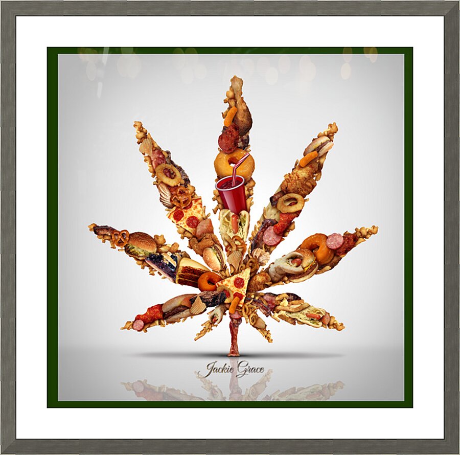Munchies Picture Frame print
