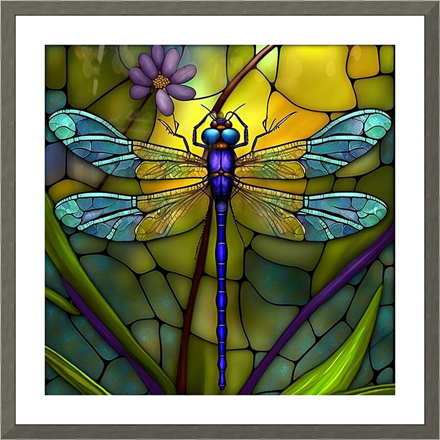 Fire Fly Flight Picture Frame print