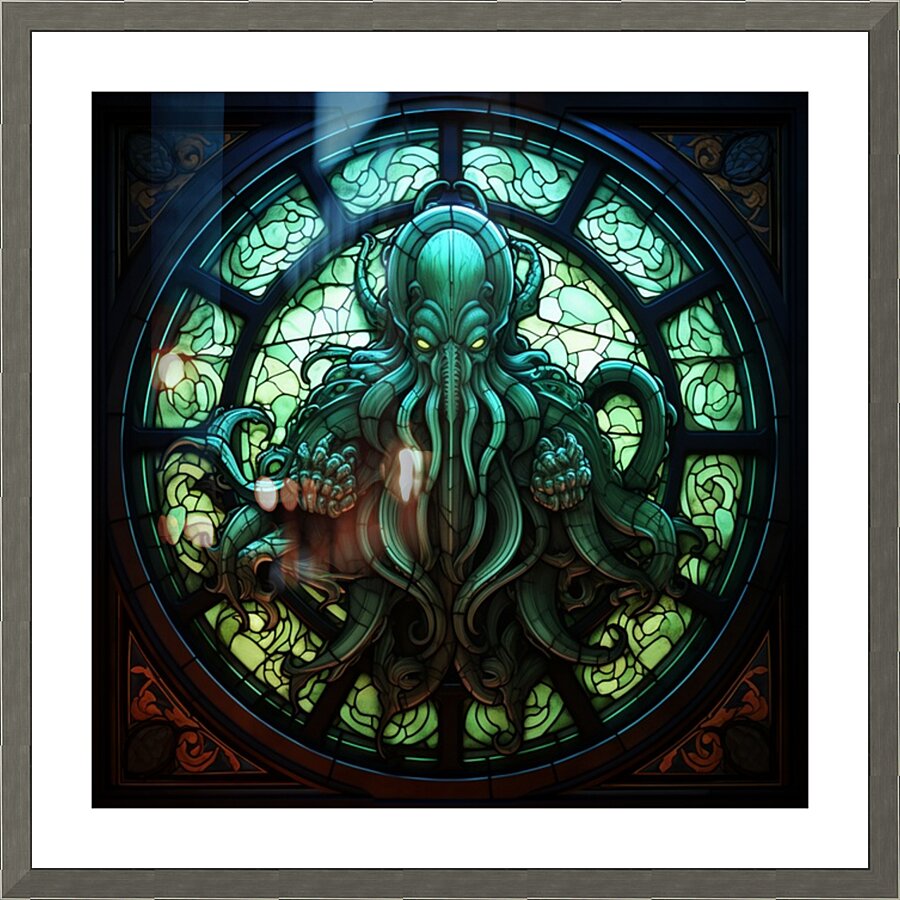 King Kracken Impression et Cadre photo
