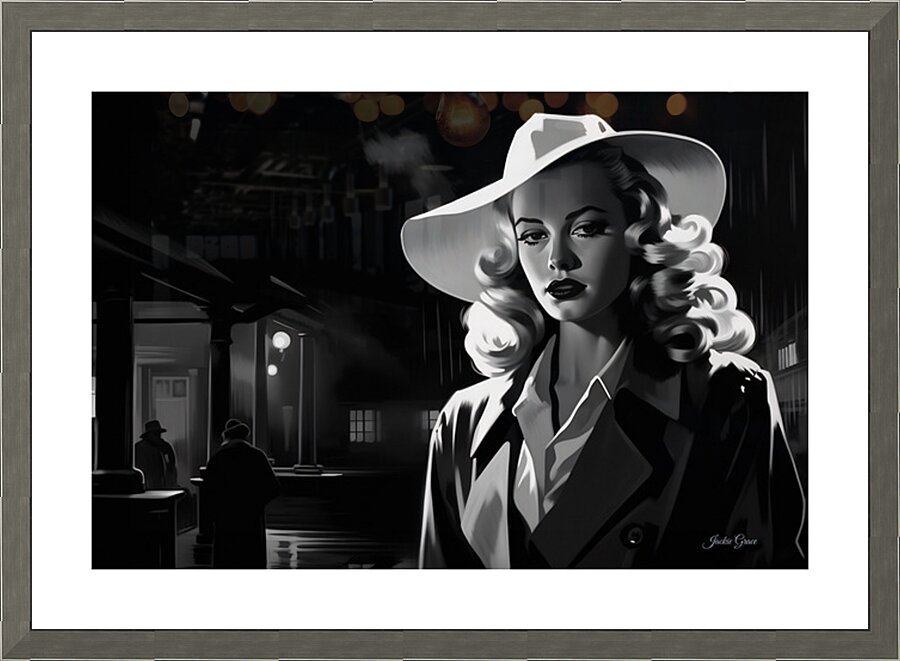 Spy Girl 1 Picture Frame print