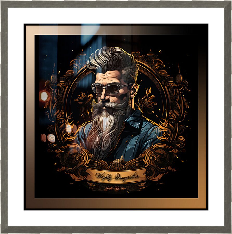 Modern Gentleman  Two Picture Frame print