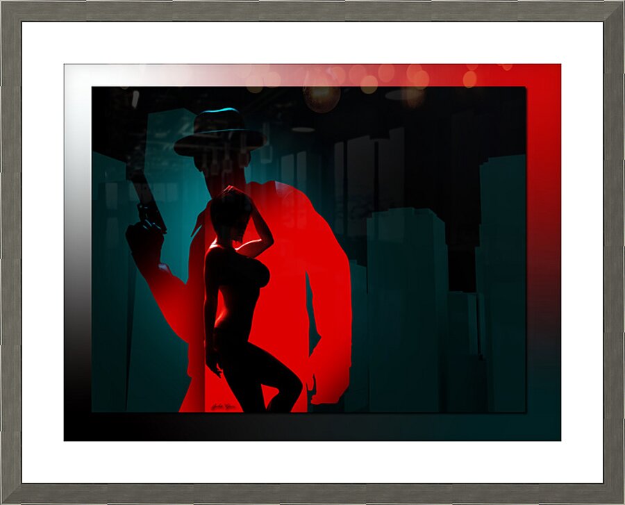 Sexy Flirt   Picture Frame print