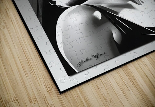 Ruby Lips Lady 3  Jackie Grace puzzle