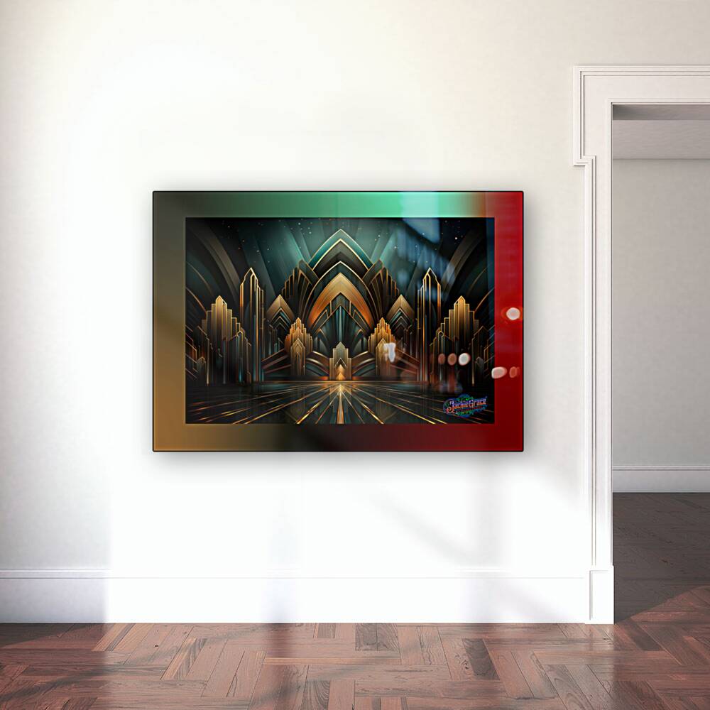 Emerald City Art Deco  Reproduction