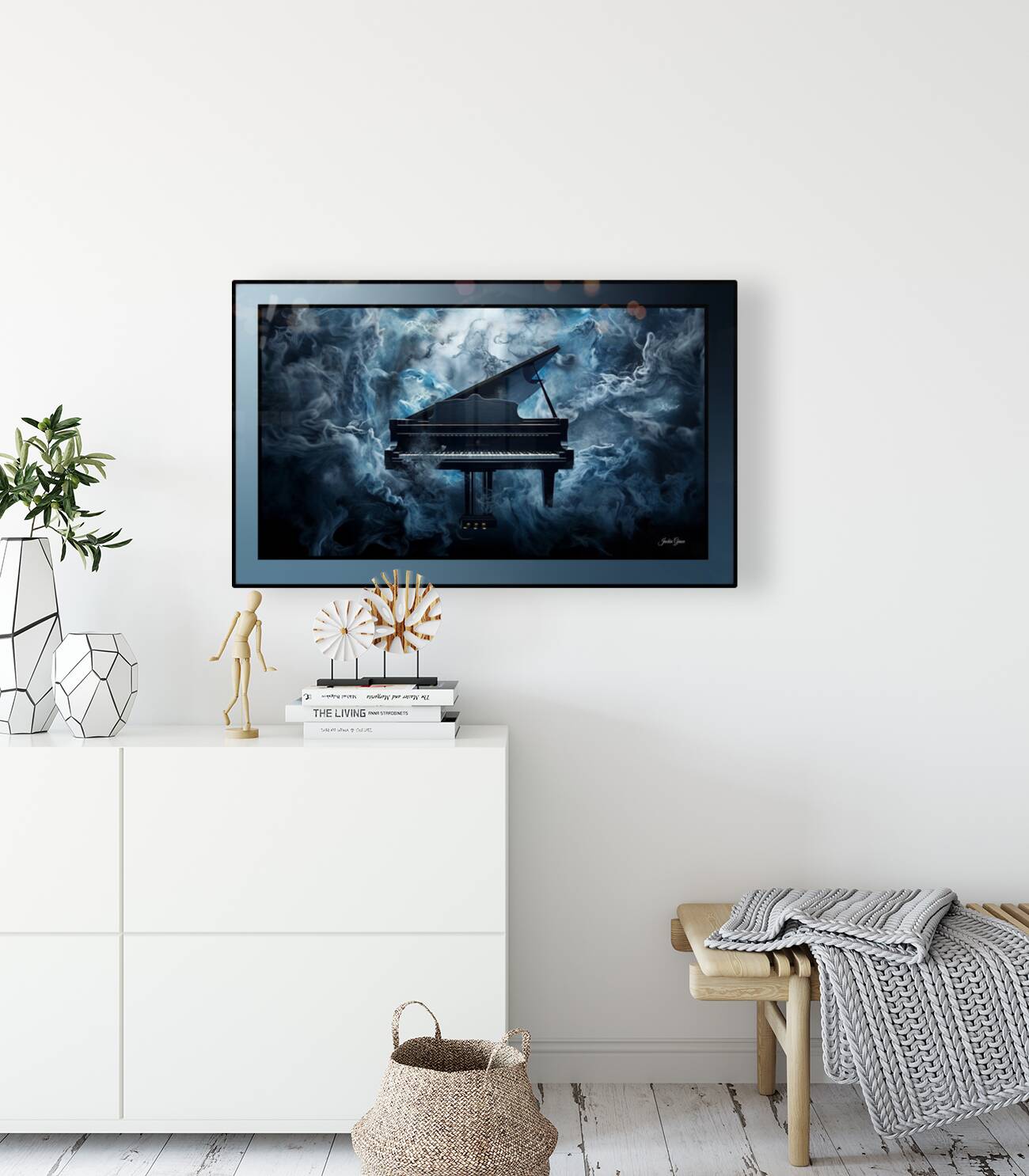 Piano In The Mist Reproduction