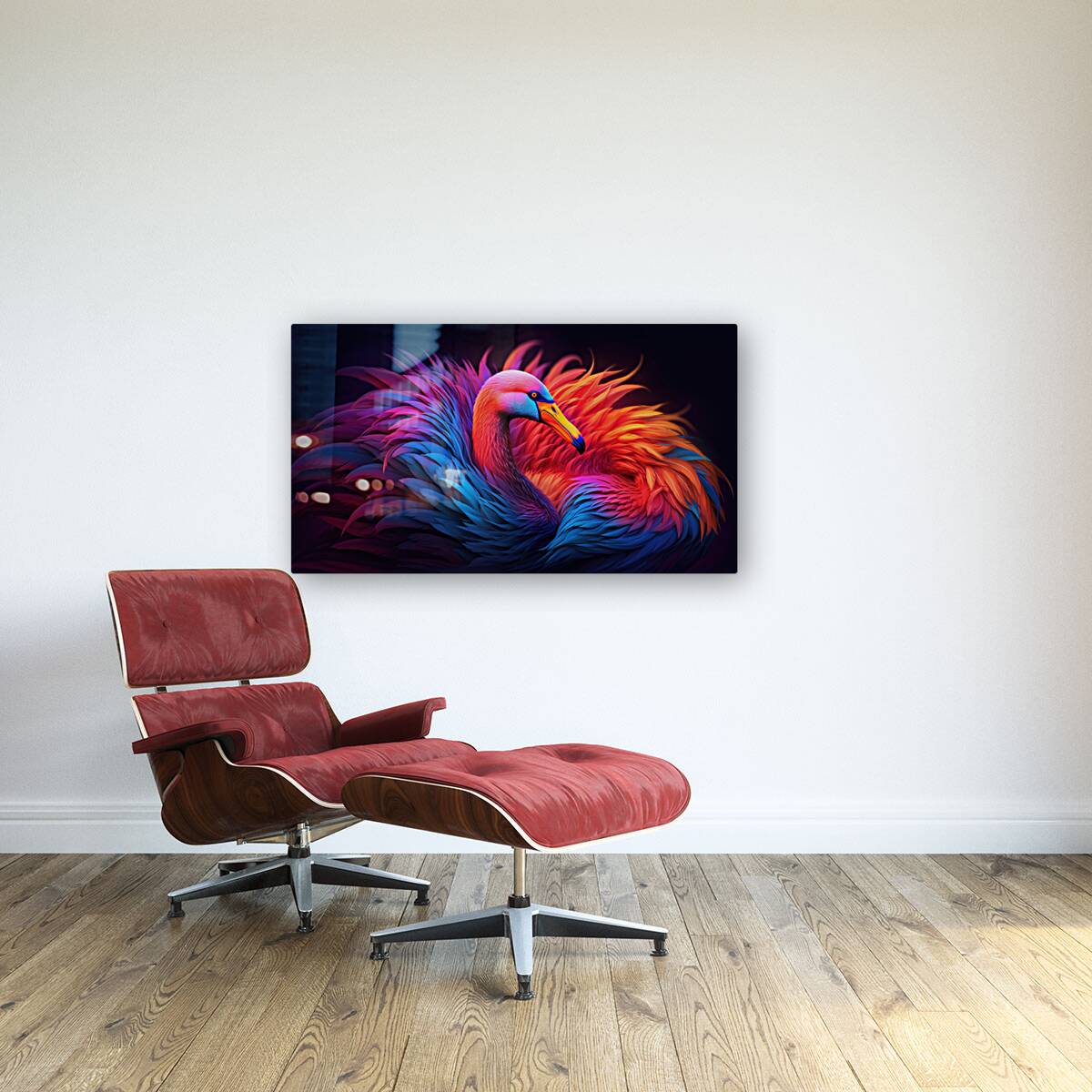 Flameing Flamingo Reproduction