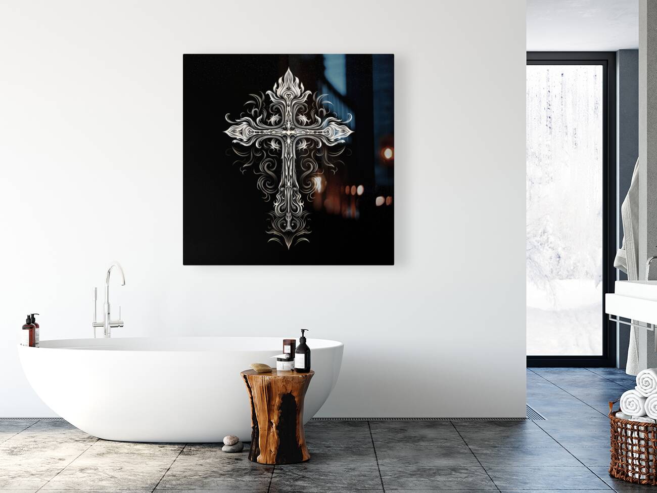 Spiritual Cross 06  Reproduction