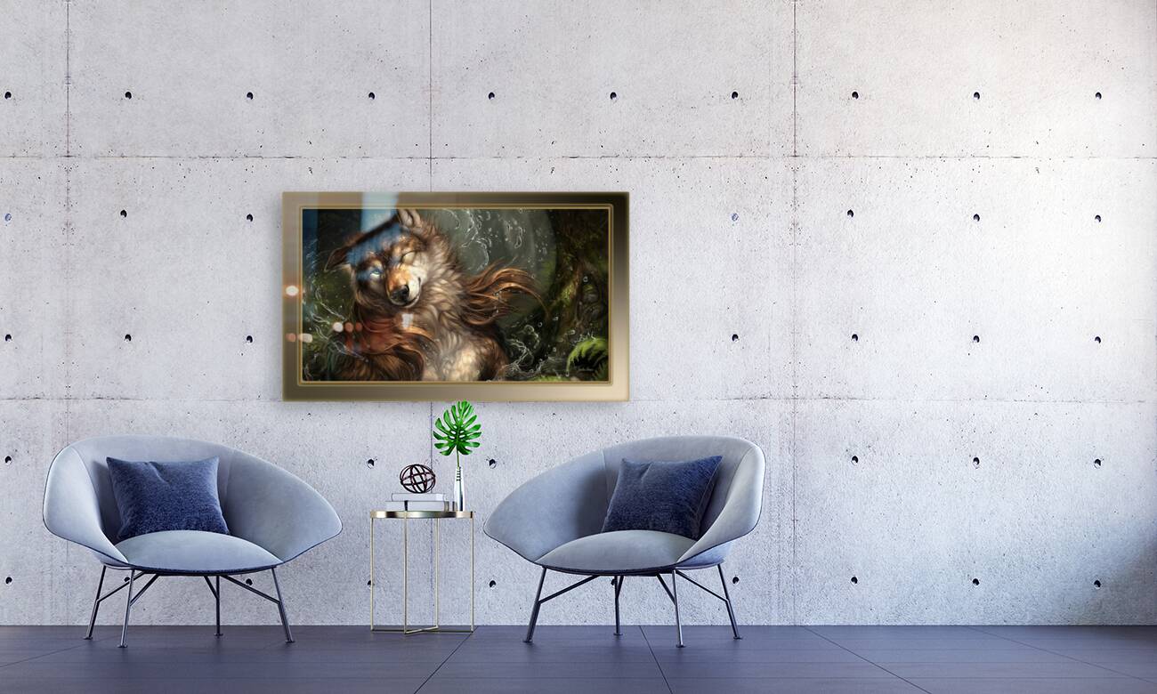 Wet Wolf  Reproduction