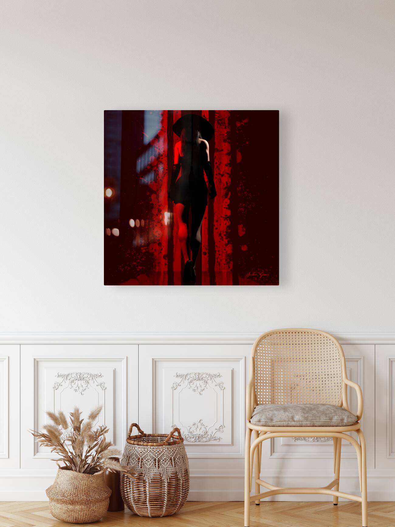 Legs Out On The Prowl  Reproduction