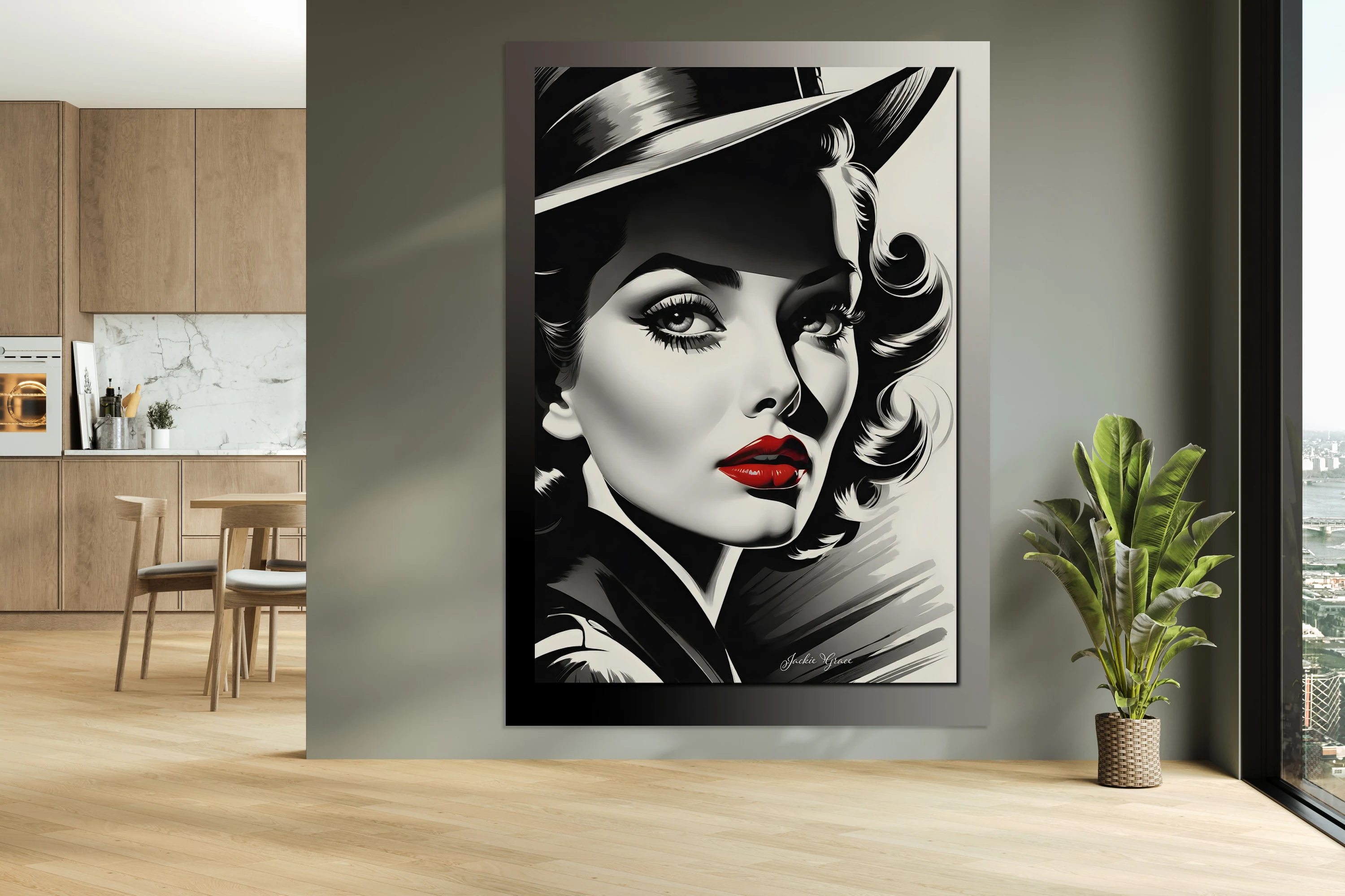 Ruby Lips Lady  2