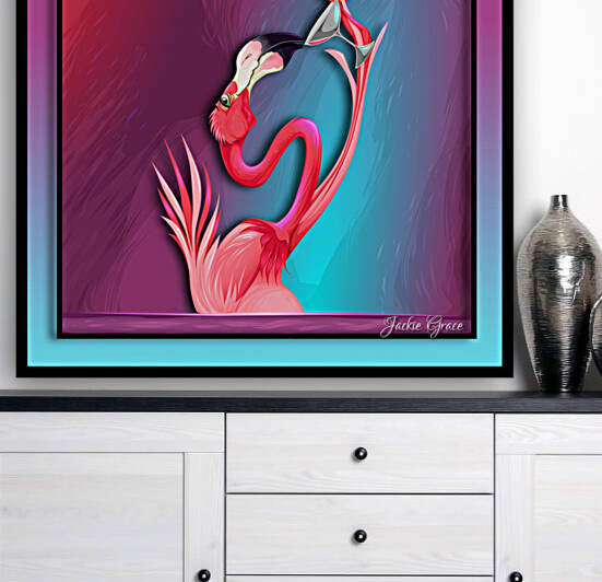 Flamingo Fun Reproduction