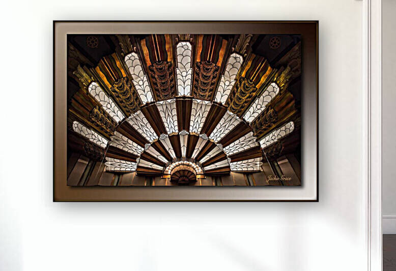 Glass Arch Deco Reproduction