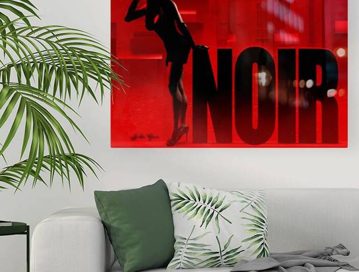 Lady Noir in the Pose  by Jackie Grace