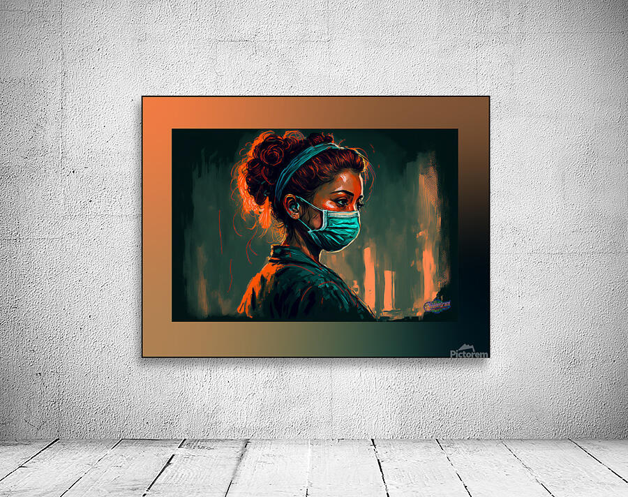 Concerned Nurse   Wall Preview