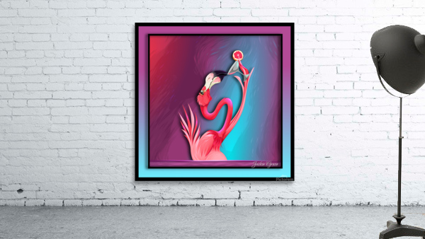 Flamingo Fun Wall Preview