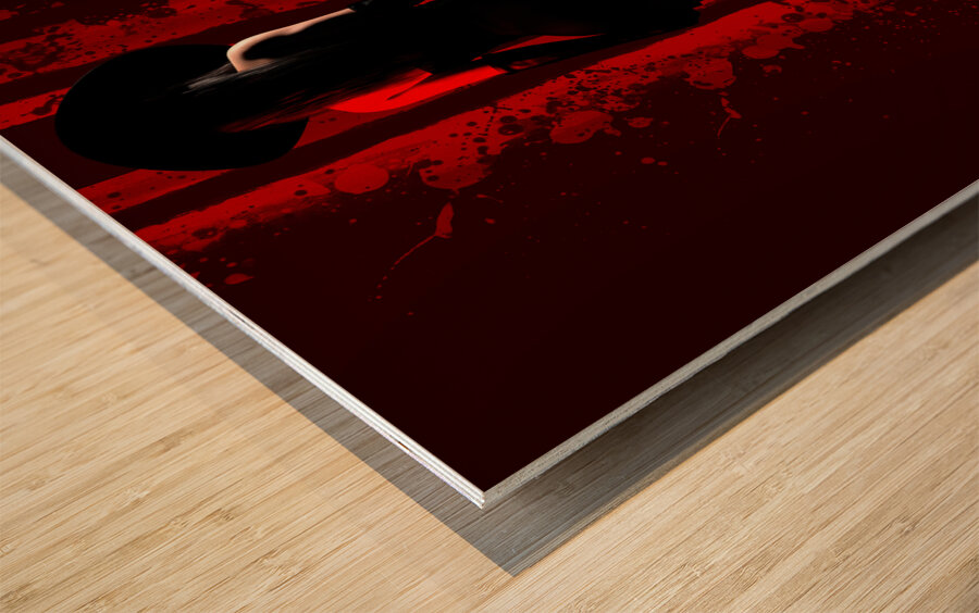 Legs Out On The Prowl  Wood print