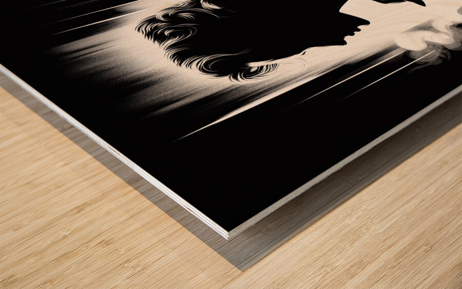 Shes Mine  Wood print