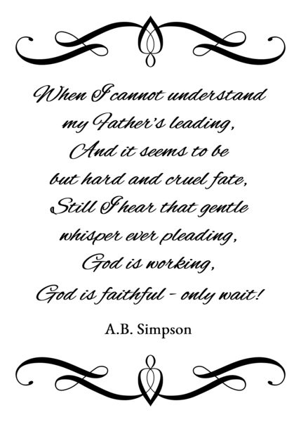 ab simpson only wait Digital Download