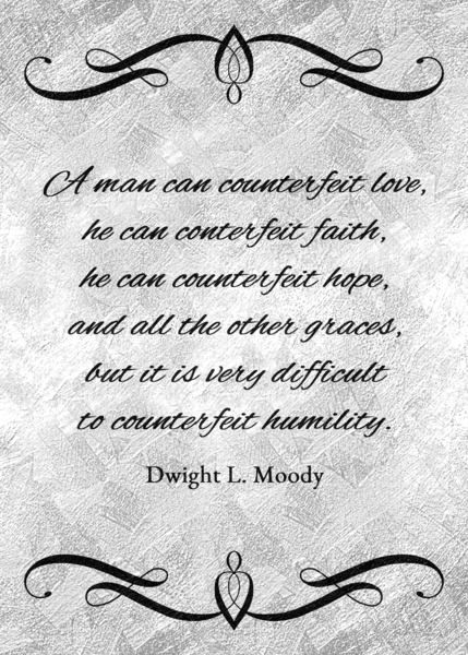 cannot counterfeit humility silver Digital Download