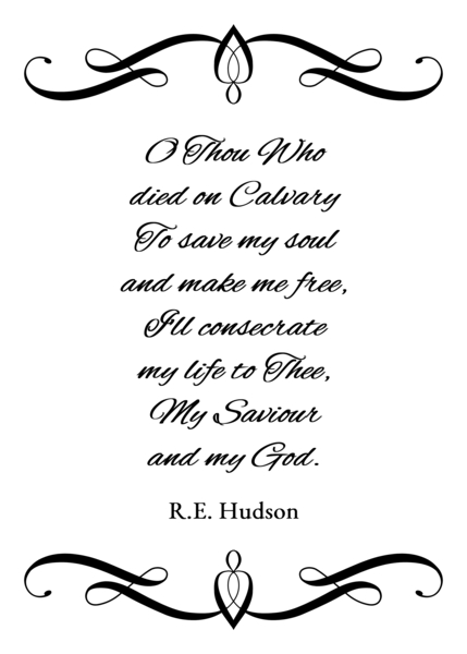 consecration Digital Download