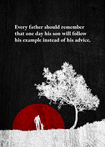 father son example silver Digital Download