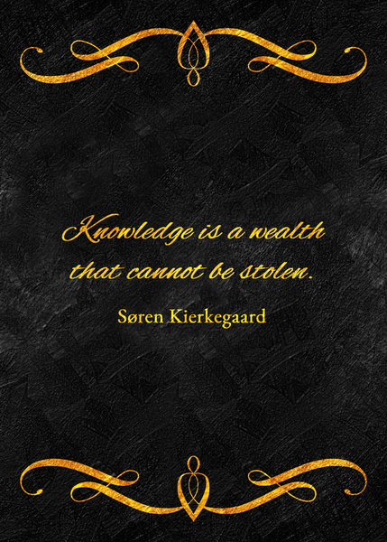 knowledge is wealth Digital Download