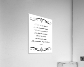 gracious judgments Acrylic Print