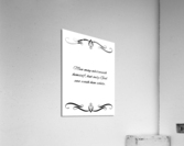 whitewash Acrylic Print