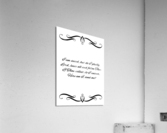 here am I send me Acrylic Print