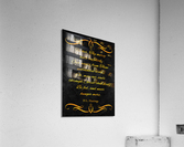 never hunger gold Acrylic Print