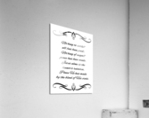 Jesus gives peace Acrylic Print