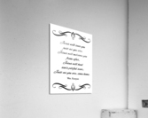 just as you are Acrylic Print