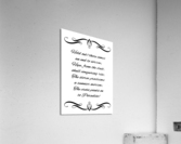 end to sorrow Acrylic Print