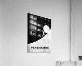 persistence silver Acrylic Print