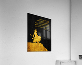 a good man gold Acrylic Print
