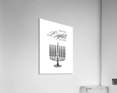 hanukkah lights Acrylic Print