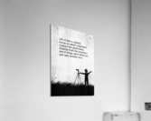 life camera 2 charcoal Acrylic Print