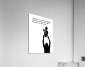 father and son Acrylic Print